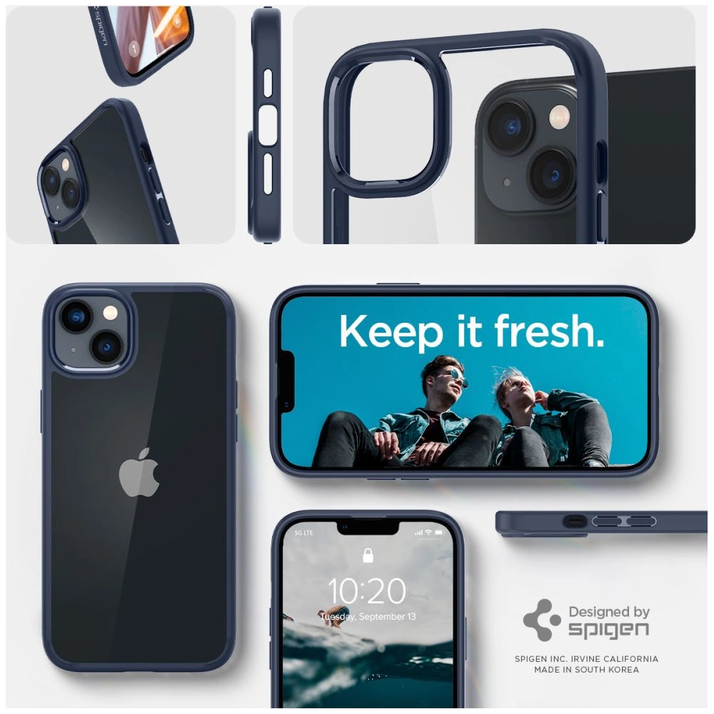 Etui Spigen Ultra Hybrid Apple iPhone 14 Plus / 15 Plus Navy Blue