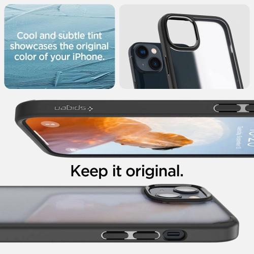 Kup Case Spigen Ultra Hybrid Apple iPhone 14 Plus / 15 Plus Frost Schwarz - SPN2429 - {ean13} - Sklep Home Screen