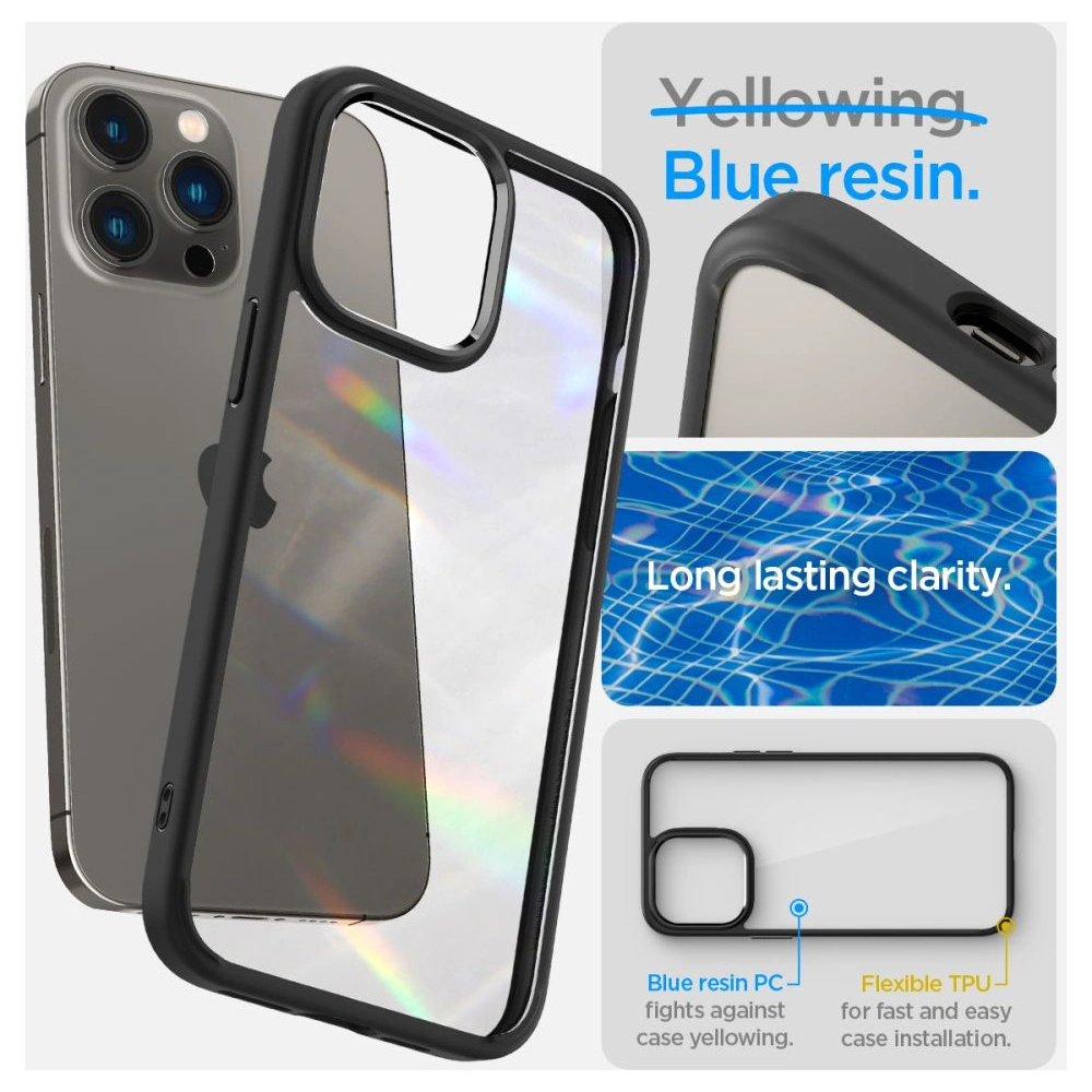 Etui Spigen Ultra Hybrid Apple iPhone 14 Pro Matte Black