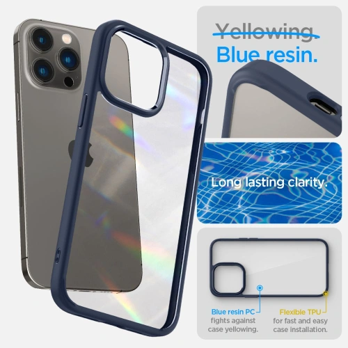 Kup Etui Spigen Ultra Hybrid Apple iPhone 14 Pro Albastru Marin - SPN2432 - {ean13} - Sklep Home Screen