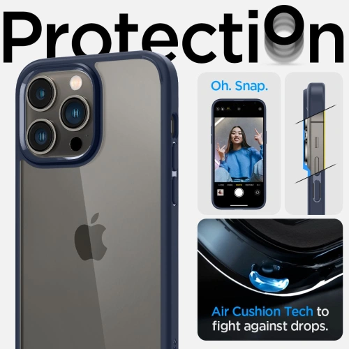 Kup Etui Spigen Ultra Hybrid Apple iPhone 14 Pro Albastru Marin - SPN2432 - {ean13} - Sklep Home Screen