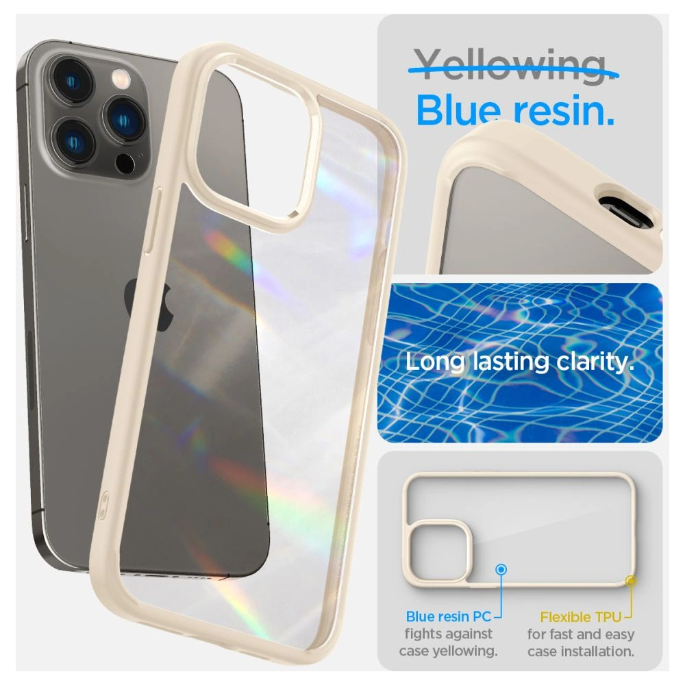 Etui Spigen Ultra Hybrid Apple iPhone 14 Pro Sand Beige