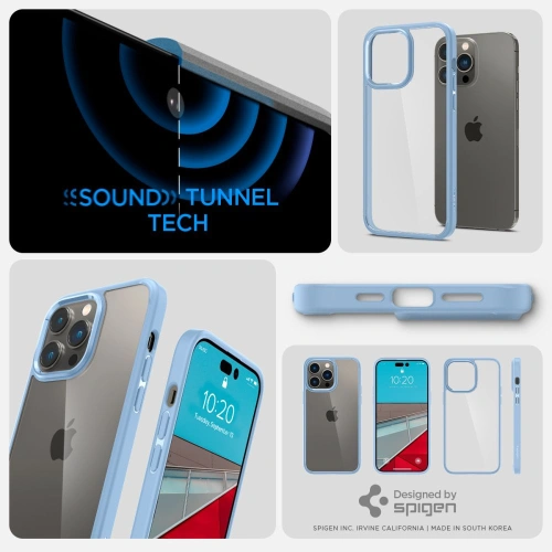 Kup Etui Spigen Ultra Hybrid Apple iPhone 14 Pro Sierra Blue - SPN2434 - {ean13} - Sklep Home Screen
