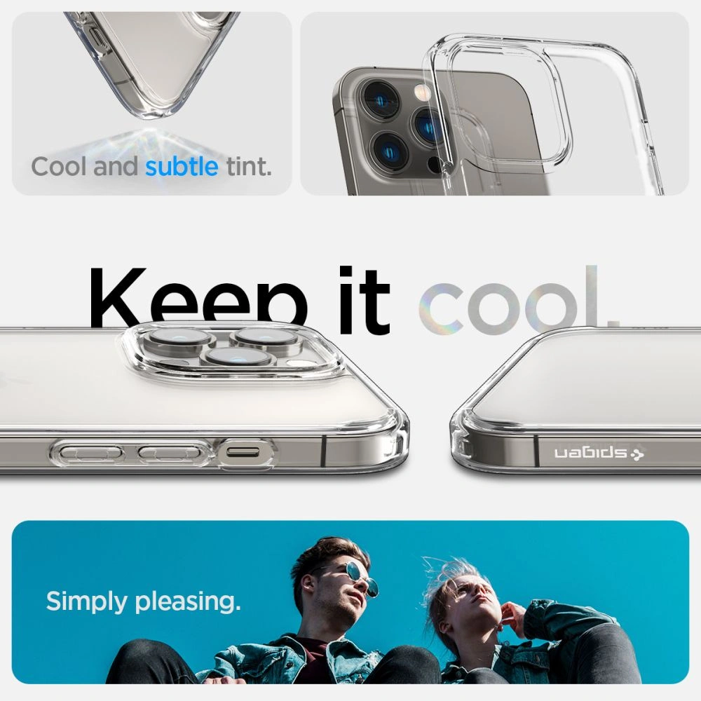 Etui Spigen Ultra Hybrid Apple iPhone 14 Pro Frost Clear