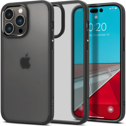 Kup Etui Spigen Ultra Hybrid Apple iPhone 14 Pro Frost Fekete - SPN2436 - {ean13} - Sklep Home Screen