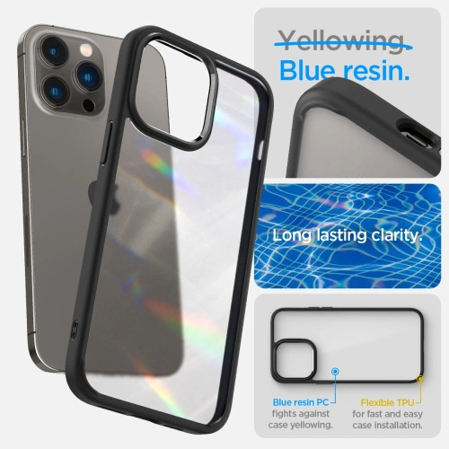 Kup Case Spigen Ultra Hybrid Apple iPhone 14 Pro Frost Schwarz - SPN2436 - {ean13} - Sklep Home Screen