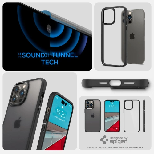 Kup Etui Spigen Ultra Hybrid Apple iPhone 14 Pro Frost Fekete - SPN2436 - {ean13} - Sklep Home Screen
