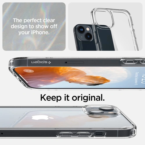 Kup Etui Spigen Ultra Hybrid Apple iPhone 14 Crystal Clear - SPN2437 - {ean13} - Sklep Home Screen