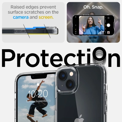 Kup Etui Spigen Ultra Hybrid Apple iPhone 14 Crystal Clear - SPN2437 - {ean13} - Sklep Home Screen
