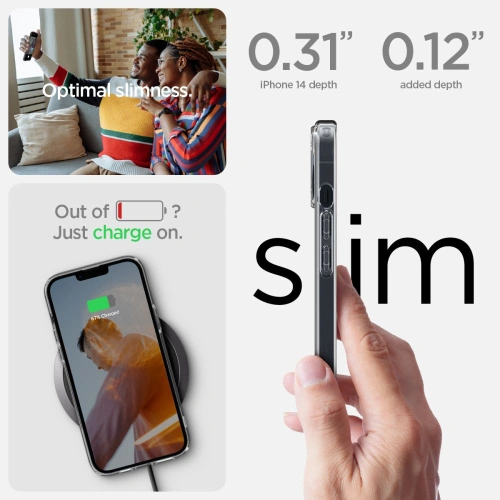 Kup Etui Spigen Ultra Hybrid Apple iPhone 14 Crystal Clear - SPN2437 - {ean13} - Sklep Home Screen