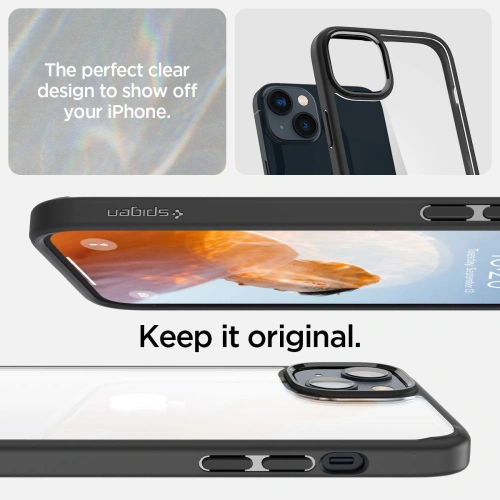 Kup Etui Spigen Ultra Hybrid Apple iPhone 14 Matt Fekete - SPN2438 - {ean13} - Sklep Home Screen
