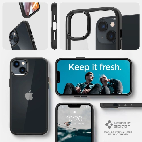Kup Etui Spigen Ultra Hybrid Apple iPhone 14 Matt Fekete - SPN2438 - {ean13} - Sklep Home Screen