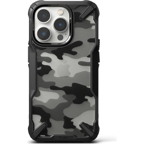 Kup Etui Ringke Fusion-X Design Apple iPhone 14 Pro Camo (Moro) Černá - RGK1670 - {ean13} - Sklep Home Screen
