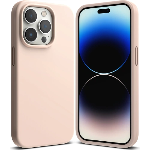 Kup Etui Ringke Silicon Apple iPhone 14 Pro Pink Sand - RGK1677 - {ean13} - Sklep Home Screen