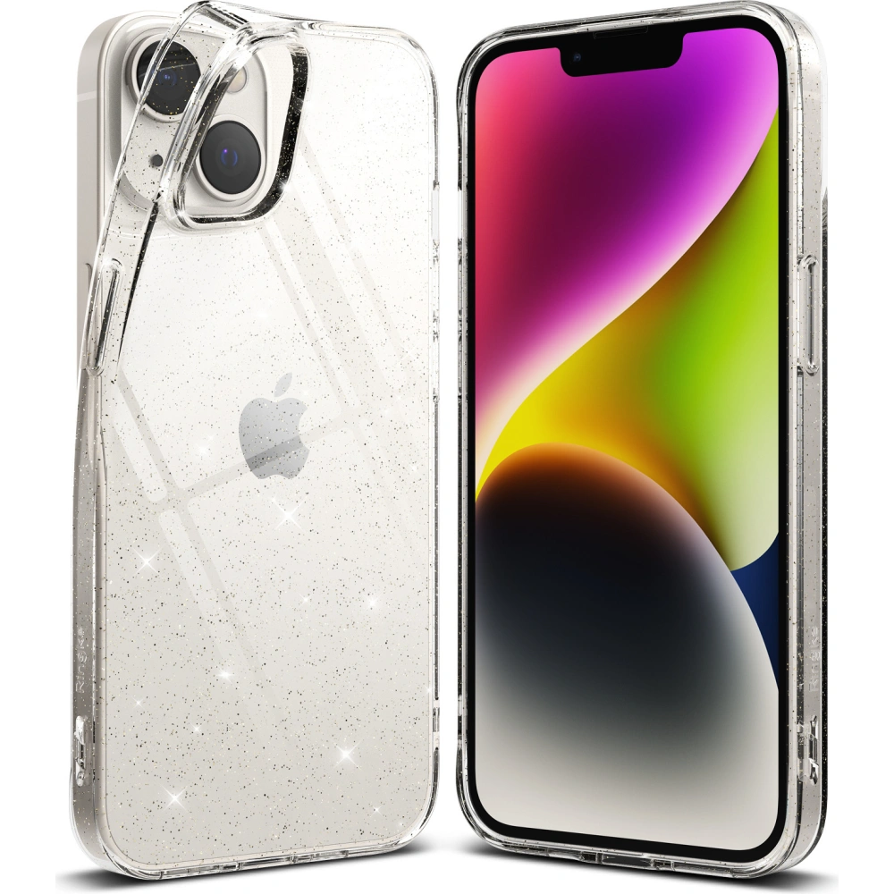 Etui Ringke Air Apple iPhone 14 Plus / 15 Plus Glitter Clear
