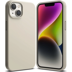 Case Ringke Silikon für Apple iPhone 14 Plus / 15 Plus Stone