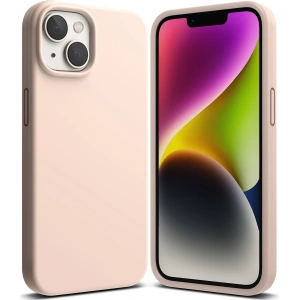 Case Ringke Silikon Apple iPhone 14 Plus / 15 Plus Pink Sand