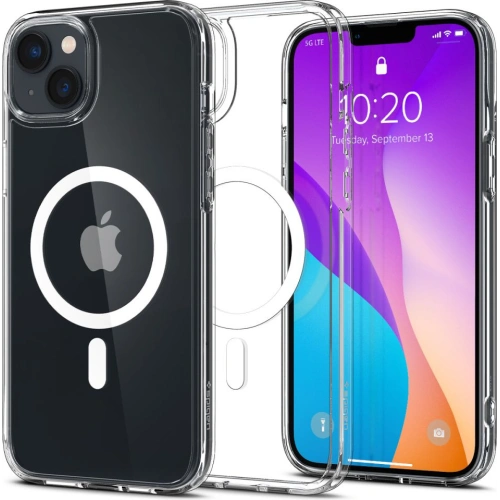 Kup Case Spigen Ultra Hybrid Mag MagSafe Apple iPhone 14 Plus / 15 Plus Weiß - SPN2442 - {ean13} - Sklep Home Screen