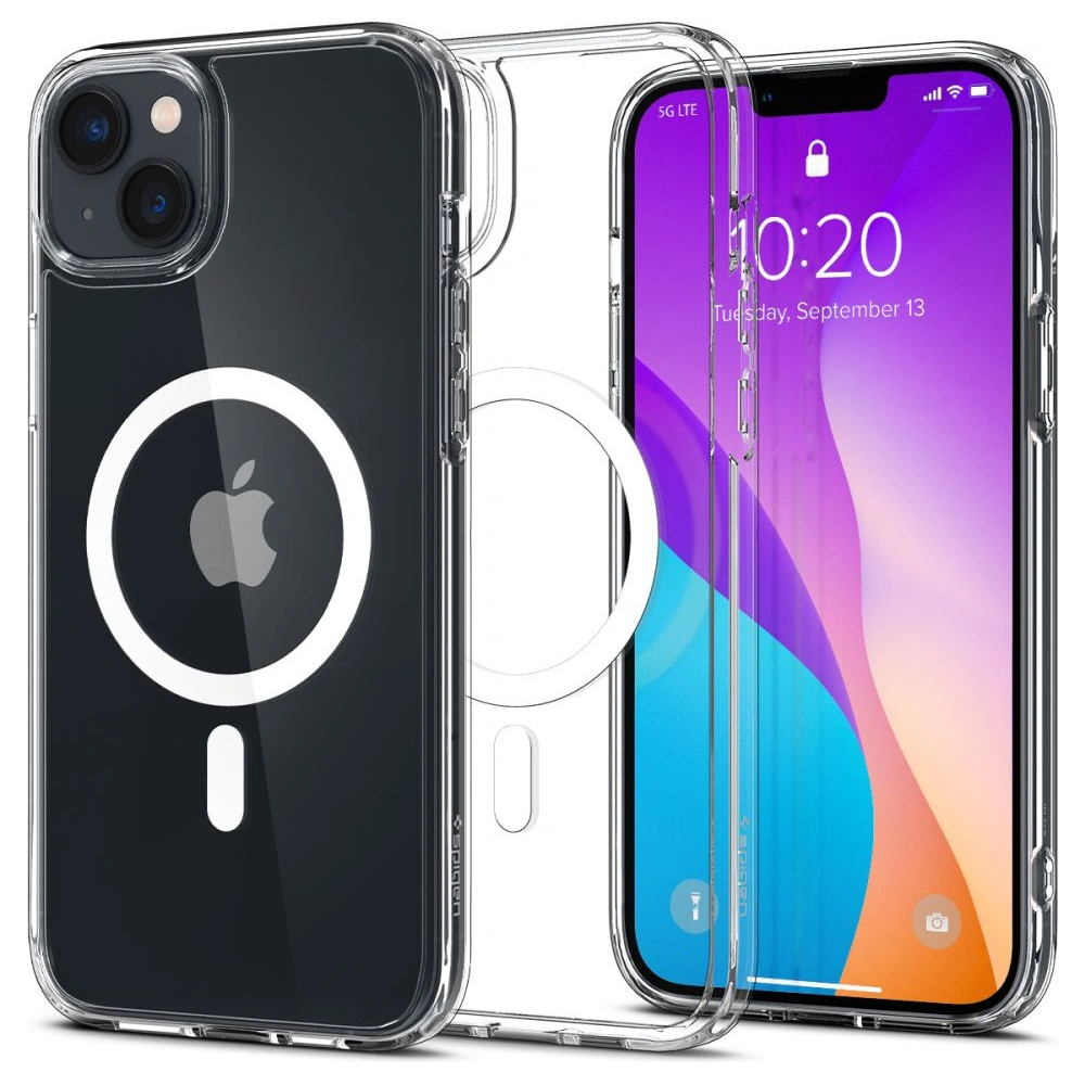 Etui Spigen Ultra Hybrid Mag MagSafe Apple iPhone 14 Plus / 15 Plus White