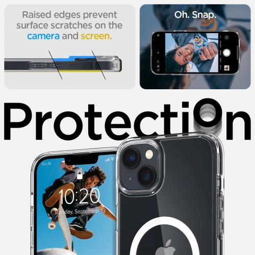 Kup Case Spigen Ultra Hybrid Mag MagSafe Apple iPhone 14 Plus / 15 Plus Weiß - SPN2442 - {ean13} - Sklep Home Screen