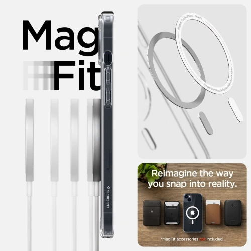 Kup Case Spigen Ultra Hybrid Mag MagSafe Apple iPhone 14 Plus / 15 Plus Weiß - SPN2442 - {ean13} - Sklep Home Screen