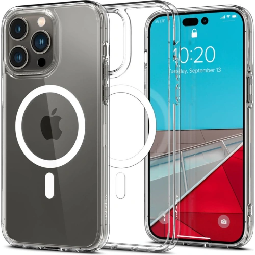 Kup Case Spigen Ultra Hybrid Mag MagSafe Apple iPhone 14 Pro Max Weiß - SPN2452 - {ean13} - Sklep Home Screen