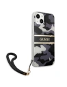 Kup [OUTLET] Tok Guess GUHCP13MKCABBK Apple iPhone 13 fekete/black hardcase Camo Strap Collection - OT-331 - {ean13} - Sklep Home Screen