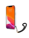 Kup [OUTLET] Tok Guess GUHCP13MKCABBK Apple iPhone 13 fekete/black hardcase Camo Strap Collection - OT-331 - {ean13} - Sklep Home Screen