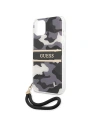 Kup [OUTLET] Tok Guess GUHCP13MKCABBK Apple iPhone 13 fekete/black hardcase Camo Strap Collection - OT-331 - {ean13} - Sklep Home Screen