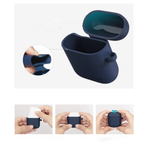 Buy TPU Case Ringke for Apple AirPods Black - RGK1007BLK - {ean13} - Home Screen Store Europe