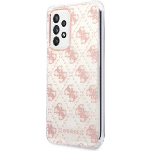 Kup Etui Guess GUHCA53PCU4GLPI Samsung Galaxy A53 5G růžový/pink tvrdý kryt 4G Glitter - GUE1877 - {ean13} - Sklep Home Screen