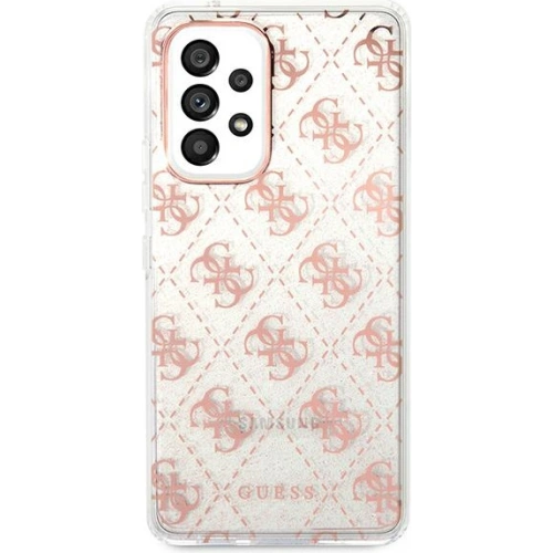 Kup Etui Guess GUHCA53PCU4GLPI Samsung Galaxy A53 5G rozie/pink hard case 4G Glitter - GUE1877 - {ean13} - Sklep Home Screen