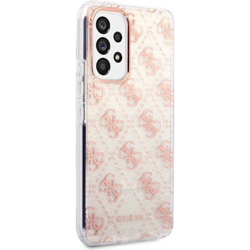 Kup Etui Guess GUHCA53PCU4GLPI Samsung Galaxy A53 5G różowy/pink hard case 4G Glitter - GUE1877 - {ean13} - Sklep Home Screen