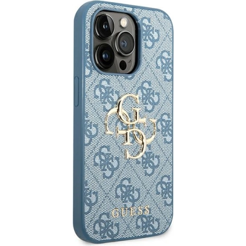Kup Etui Guess GUHCP14L4GMGBL Apple iPhone 14 Pro albastru/blue hardcase 4G Big Metal Logo - GUE1878 - {ean13} - Sklep Home Screen