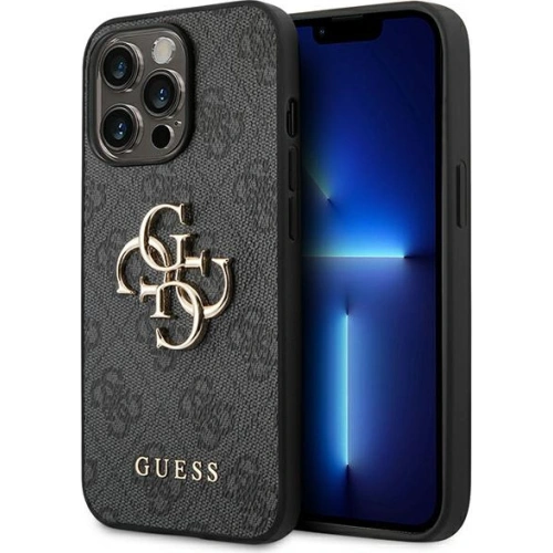 Kup Etui Guess GUHCP14L4GMGGR Apple iPhone 14 Pro szary/grey hardcase 4G Big Metal Logo - GUE1880 - {ean13} - Sklep Home Screen