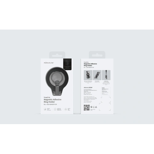 Kup Magnetul de prindere pentru deget Nillkin Snapgrip Magnetic Ring Holder Black - NLK421 - {ean13} - Sklep Home Screen