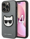 Kup Etui Karl Lagerfeld KLHCP14LSAPCHG Apple iPhone 14 Pro hardcase stříbrný/silver Saffiano Choupette Head Patch - KLD981 - {ean13} - Sklep Home Screen