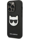 Kup Etui Karl Lagerfeld KLHCP14LSAPCHK Apple iPhone 14 Pro hardcase černý/black Saffiano Choupette Head Patch - KLD982 - {ean13} - Sklep Home Screen