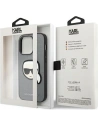 Kup Etui Karl Lagerfeld KLHCP14LSAPKHG Apple iPhone 14 Pro argintiu/silver hardcase Saffiano Patch-ul Capului lui Karl - KLD983 - {ean13} - Sklep Home Screen