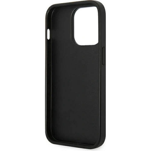 Kup Case Karl Lagerfeld KLHCP14LSAPKHK Apple iPhone 14 Pro schwarz/black Hardcase Saffiano Karl`s Head Patch - KLD984 - {ean13} - Sklep Home Screen