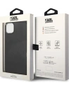 Kup Etui Karl Lagerfeld KLHCP14MFWHK Apple iPhone 14 Plus / 15 Plus kemény tok fekete/bőr perforált logó - KLD985 - {ean13} - Sklep Home Screen
