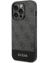 Kup Etui Guess GUHCP14LG4GLGR Apple iPhone 14 Pro šedé/grey hard case 4G Stripe Collection - GUE1886 - {ean13} - Sklep Home Screen