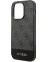 Kup Etui Guess GUHCP14LG4GLGR Apple iPhone 14 Pro šedé/grey hard case 4G Stripe Collection - GUE1886 - {ean13} - Sklep Home Screen