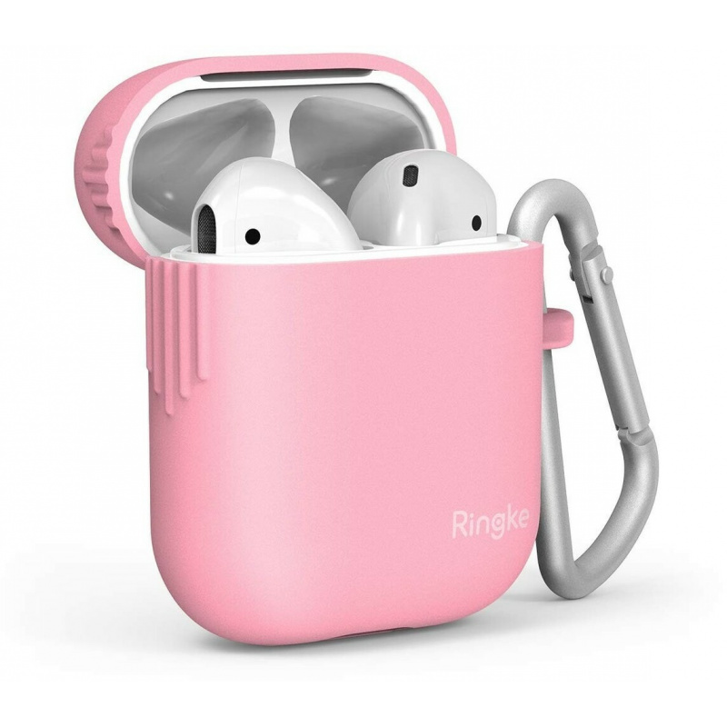 Etui z TPU Ringke dla Apple AirPods Pink
