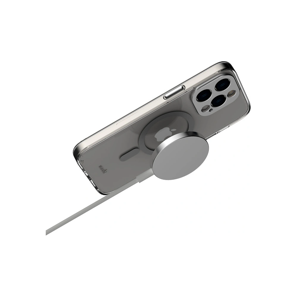 Etui Moshi iGlaze MagSafe Apple iPhone 14 Pro (Silver)