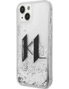 Kup Etui Karl Lagerfeld KLHCP14MLBKLCS Apple iPhone 14 Plus / 15 Plus srebrny/silver hardcase Liquid Glitter Big KL - KLD986 - {ean13} - Sklep Home Screen