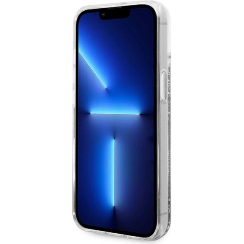 Buy Karl Lagerfeld KLHCP14MLBKLCS Apple iPhone 14 Plus / 15 Plus silver hardcase Liquid Glitter Big KL - KLD986 - {ean13} - Home Screen Store Europe