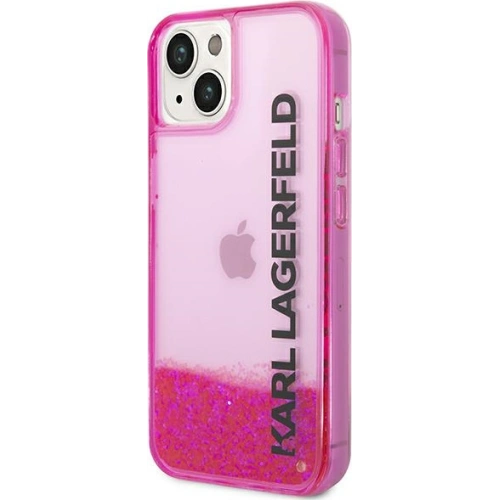 Buy Karl Lagerfeld KLHCP14MLCKVF Apple iPhone 14 Plus / 15 Plus pink hardcase Liquid Glitter Elong - KLD987 - {ean13} - Home Screen Store Europe