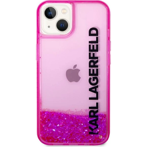 Kup Etui Karl Lagerfeld KLHCP14MLCKVF Apple iPhone 14 Plus / 15 Plus różowy/pink hardcase Liquid Glitter Elong - KLD987 - {ean13} - Sklep Home Screen