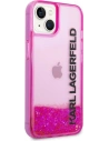 Kup Etui Karl Lagerfeld KLHCP14MLCKVF Apple iPhone 14 Plus / 15 Plus rózsaszín/pink kemény hátlap Liquid Glitter Elong - KLD987 - {ean13} - Sklep Home Screen
